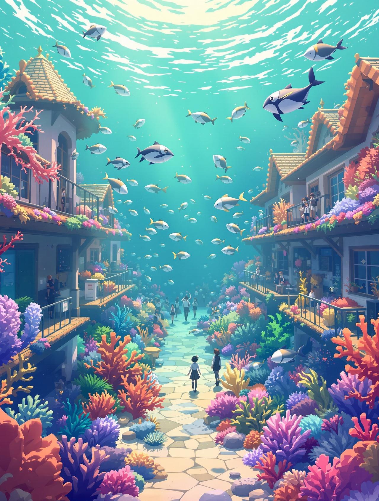 漫天堂番剧合集 - 深海学园